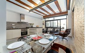 Florit Flats - Center Luxurious 1Br 1Ba Terrace Wi-Fi Ac